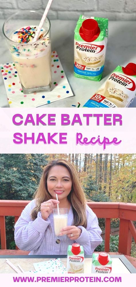 #ad My self-care routine includes indulging in my new favorite yummy shake: Cake Batter Shake made with the new Cake Batter Delight flavor protein shake from @premierprotein! With only 30g protein, 160 calories, 1g sugar, 24 essential vitamins and minerals), gluten free and no soy, I can enjoy this shake guilt-free! For more on Premier Protein shakes and get the Cake Batter Shake recipe, visit www.premierprotein.com #premierprotein #proteinshakes #recipes #hipmamasplace