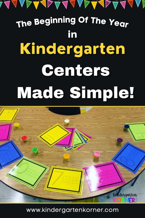 Math Center For Kindergarten, Kindergarten Reading Centers Beginning Of The Year, First Week Of Kindergarten Math Activities, Kindergarten Staggered Start, Literacy Ideas For Kindergarten, Simple Kindergarten Activities, Simple Math Centers Kindergarten, First Day Snacks For Students, Beginning Of The Year Centers Kindergarten