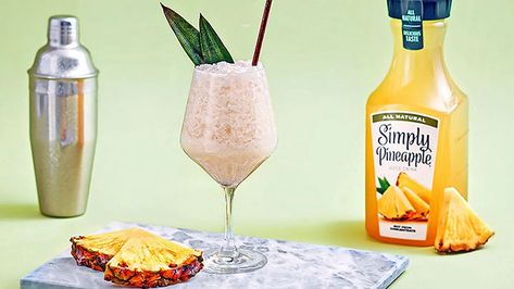 Pineapple Pina Colada | Simply® Beverages Recipes Simply Pineapple Pina Colada, Pineapple Pina Colada, Beverages Recipes, Coca Cola Store, Consumer Health, Pina Colada, Pineapple, Gate, Favorite Recipes