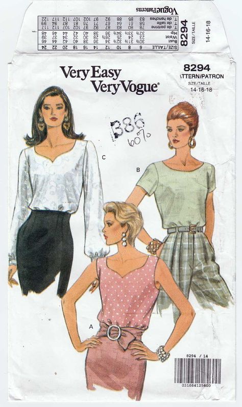 Neckline Variations, Halter Top Pattern, Vintage Vogue Sewing Patterns, Disco Style, Girls Dress Sewing Patterns, Womens Halter Tops, Vogue Sewing Patterns, Vogue Pattern, Vogue Patterns