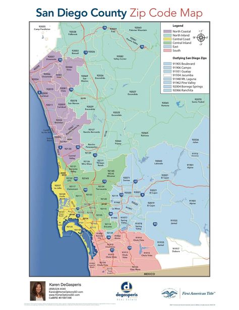 San Diego Zip Code Map Paradise Hills, Zip Code Map, San Ysidro, Zip Codes, Point Loma, County Jail, North Park, Pacific Beach, San Diego County