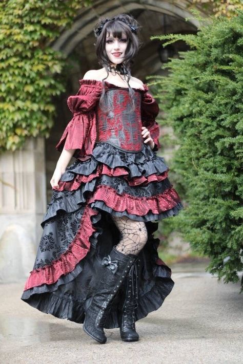 Unique Ren Faire Costume, Fairy Corset Costume, Victorian Costume Women, Corset Types, Fancy Corset, Colorful Steampunk, Which Costume, Over Bust Corset, Victorian Outfit