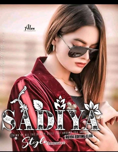 Sadiya Name Dp, Glitter Makeup Looks, Name Dp, Cap Girl, Afghan Fashion, Beard Styles For Men, Photography Poses Women, Couples Poses For Pictures, Love Wallpaper