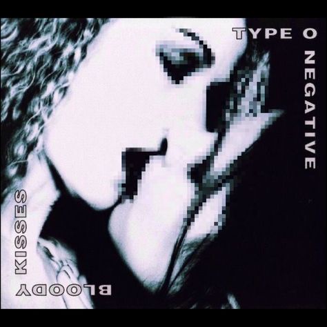 Type O Negative’s ‘Bloody Kisses’ album. Type O Negative Album Covers, Type O Negative Poster Vintage, Type O Negative Wallpapers Pc, Type O Negative Pfp, Type O Negative Aesthetic, 2007 Emo, Type O Negative Poster, Goth Widgets, Band Icons