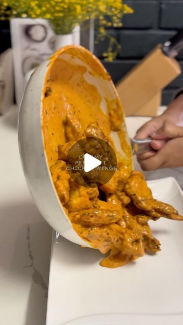 Tasneem Patel on Instagram: "This recipe is so quick to prepare, taking less than 30 minutes, and its simplicity makes it a pleasure to cook.

Creamy Peri Peri Chicken Wings 

Ingredients 
1/4 cup oil 
1kg chicken wings (with skin)
1 tablespoon garlic powder 
1 tablespoon white pepper 
Salt to taste 
1 tablespoon chilli flakes 
1 teaspoon chilli powder (optional)
1 cup peri peri sauce 
1/2 cup cream 

Method 

Step 1 
Marinate chicken wings with garlic powder, white pepper, salt, chilli flakes and oil 

Step 2
Air fry @ 200dc for 20 mins or bake with same method

Step 3
In a frying pan add peri peri sauce, cream, chilli powder (optional) and bring to a boil 

Step 4
Mix the cooked chicken wings into the sauce and garnish with chopped parsley 

Serve with chips and corn on the cob

Enjoy Peri Peri Wings Recipe, Marinate Chicken Wings, Marinated Chicken Wings, Marinate Chicken, Peri Chicken, Peri Peri Sauce, Peri Peri Chicken, Peri Peri, Pepper Salt