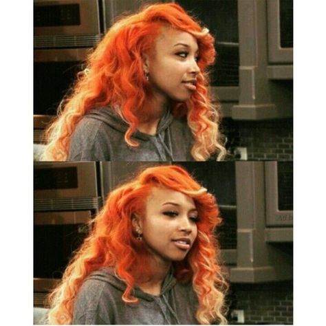 Zonnique Pullins, Burberry Shirt, Pretty Hair Color, Dope Hairstyles, Color Your Hair, Normal Hair, Baddie Hairstyles, Orange Hair, Ginger Hair