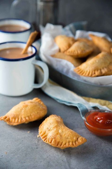 Sri Lankan Fish Patties (Fish Empanadas) - The Flavor Bender Fish Patties, Potato Patties, Sri Lankan Recipes, Global Food, Empanadas Recipe, Fish Curry, Super Food, Setup Ideas, Ramadan Recipes