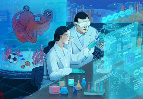 Biologists Search for New Model Organisms | Quanta Magazine Quanta Magazine, Bone Books, Matter Science, Ap Biology, Digital Reading, Molecular Biology, Magazine Ad, Scientific Illustration, 12 Zodiac