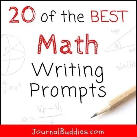 Prompts To Write About, Math Writing Prompts, Math Journal Prompts, Activity Journal, Journal Prompts For Kids, Math Textbook, Math Journal, Math Writing, Writing Prompts For Kids