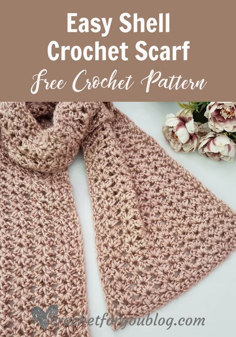 Mens Crochet Beanie, V Stitch Crochet, Crochet Ripple Pattern, Crochet Scarf Pattern, Granny Square Crochet Patterns Free, Crochet Shell Stitch, Crochet Scarf Pattern Free, Crochet Braid, Mittens Pattern