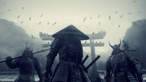 You get a wallpaper, and you get a wallpaper! - Imgur Samurai Logo, Ancient Samurai, Samurai Wallpaper, Warriors Wallpaper, Martial Arts Movies, Samurai Artwork, Miyamoto Musashi, Sucker Punch, Japanese Warrior