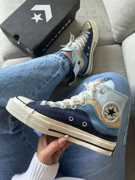 Cute Converse Shoes, Cute Converse, Preppy Shoes, All Stars Converse, Embroidered Shoes, Cute Nike Shoes, Cute Sneakers, Hype Shoes, Cute Nikes