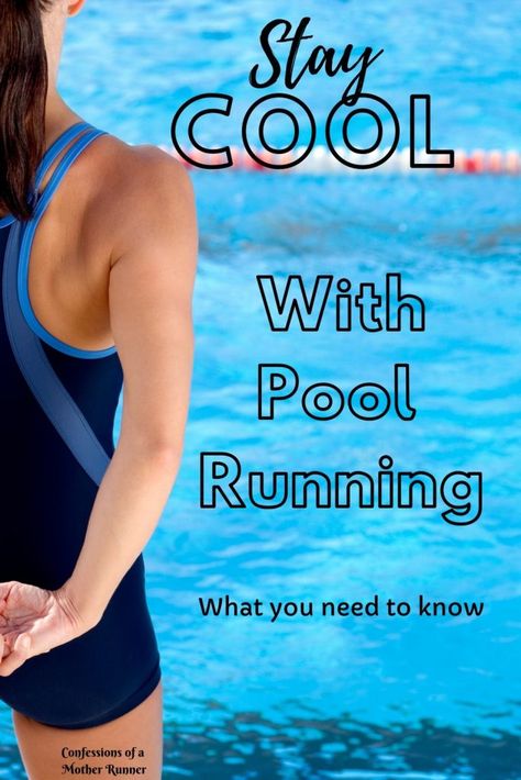 Cross Training For Runners, Water Workouts, Pool Exercise, Training For Runners, Running Group, Beginner Running, Run Training, Summer Running, Mother Runner