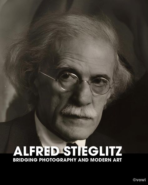 Alfred Stieglitz was born in 1864 in Hoboken, New Jersey, to German immigrant parents. Educated in Germany, he developed an early passion for photography. Upon returning to New York in the 1880s, Stieglitz became a pivotal figure in the photography world, founding the Photo-Secession movement in 1902 to elevate photography as an art form. His renowned work “The Steerage” (1907) exemplifies his ability to blend social commentary with artistic composition. Other notable works include the “Equiv... Artistic Composition, Hoboken New Jersey, Alfred Stieglitz, Social Commentary, Art Forms, New Jersey, Modern Art, How To Become, Composition