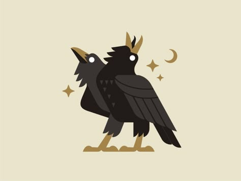 Raven Mask Drawing, Raven Pfp Bird, Crow Pfp Aesthetic, Cute Raven Art, Something With Two Heads, Raven Character Design, Cute Crow Drawing, Cute Crow Art, Crow Pfp