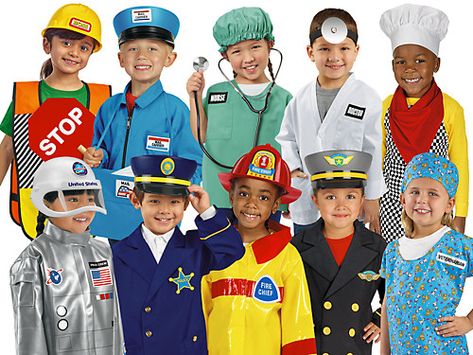 Lakeshore Career Costume Set at Lakeshore Learning Career Day Outfits, Career Costumes, Outfits For Kids, Firefighter Costume, Astronaut Costume, Doctor Costume, Career Day, Nurse Costume, Fire Chief