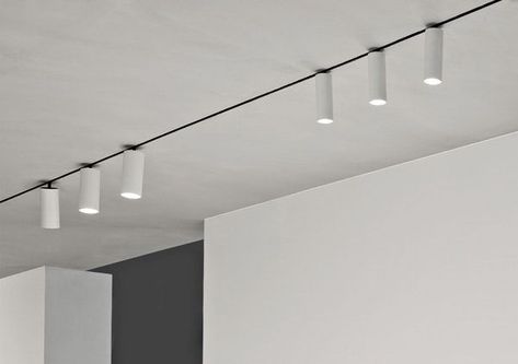 Flexible Track Lighting, Minimalist Home Office, General Lighting, Long Lights, Modern Minimalism, Extruded Aluminum, Lighting System, Minimalist Home, Lighting Solutions