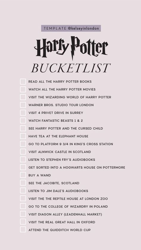 Harry Potter Bucket List Harry Potter Travel Bucket List, Harry Potter Travel, Film Harry Potter, Netflix Recommendations, Citate Harry Potter, Glume Harry Potter, Harry Potter Quizzes, Tapeta Harry Potter, Harry Potter Stories