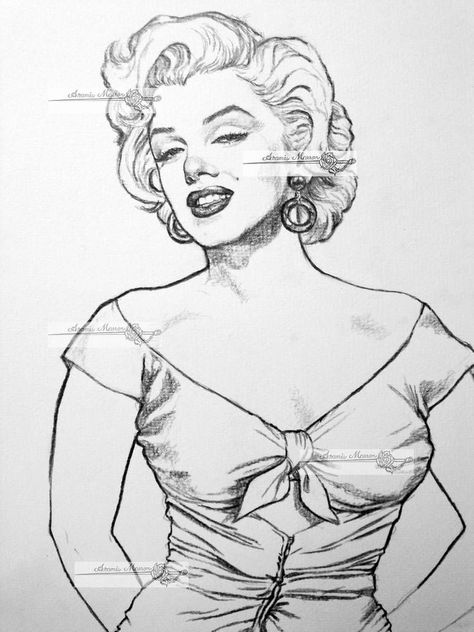 Marilyn Monroe Drawing, Marilyn Monroe Artwork, Arte Pin Up, Marilyn Monroe Portrait, Marilyn Monroe Art, Art Drawings Sketches Pencil, Pencil Art Drawings, Cool Art Drawings, Sketchbook Art Inspiration