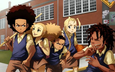 5 Reasons Why We’ll Forever Be Losing: Caesar Never Making it from the Boondocks’ Comic Strip to the Animated Show Boondocks Girl, Villanelle Apartment, Merch Outfits, Boondocks Comic, Boondocks Characters, Murph Workout, Genevieve Cortese, The Boondocks Cartoon, Tallest Man