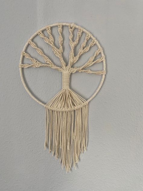 Tree Of, Tree Of Life, Dream Catcher, Macrame, Crochet, Pins, Quick Saves, Home Decor, Home Décor