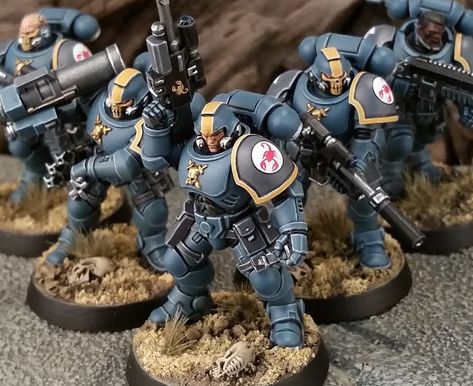 Chucking Monkeys: Red Scorpions Warhammer 40k Figures, Warhammer Figures, Warhammer Paint, Post Human, Lego Custom Minifigures, Marine Colors, Miniature Gaming, Hobbies For Men, Space Wolves