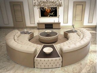 Curved Sofa Living Room, Circle Sofa, Sleepover Room, Apartment Needs, Luxury Sofa Design, Corner Sofa Design, Living Room Tv Unit Designs, Sofa Bed Design, Living Room Sofa Set