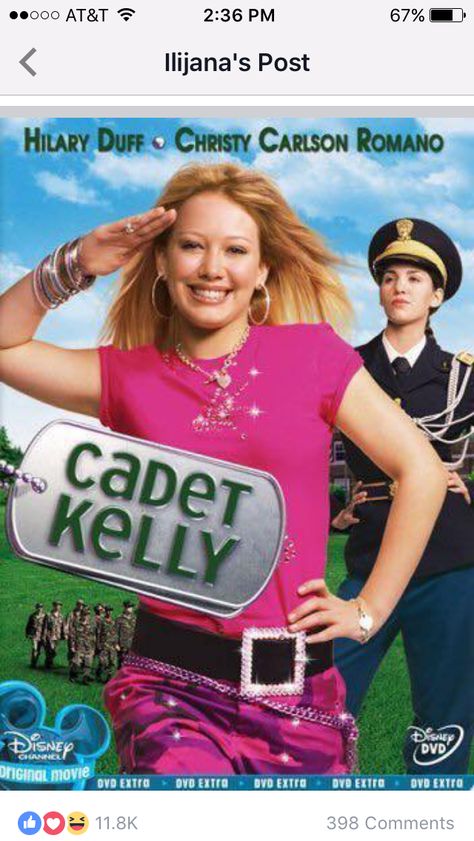 Cadet Kelly Best Chick Flicks, Cadet Kelly, Walt Disney Movies, Vanessa Marano, Disney Channel Movies, Disney Channel Original, Military School, Girly Movies, Laura Marano