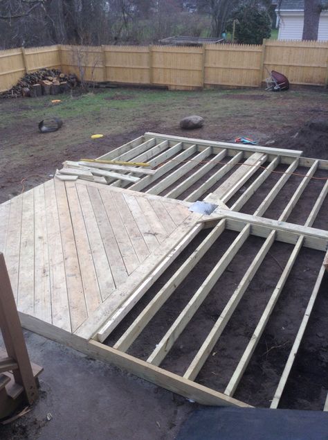 Pallet Decks, Deck Platform, Pallet Deck, Building A Floating Deck, Platform Deck, Deck Pool, Floating Deck, House Deck, Pool Cover