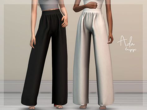 High Wasted Pants, Nike Skirt, Sims 4 Teen, Sims 4 Dresses, Cute Skirt Outfits, Sims 4 Mm, Sims Four, Sims4 Clothes, Sims 4 Mods Clothes