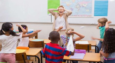 Meeting and Greeting Students at the Beginning of Class - TeacherVision Classroom Arrangement, Bored Teachers, Gen Alpha, Teaching Profession, Ipad Kids, Classroom Behavior, School Administration, Kids Running, My Classroom