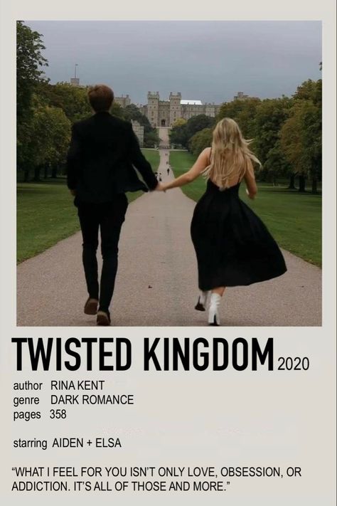 Twisted Kingdom Rina Kent, Aiden And Elsa, Aiden King, Elsa Steel, Poster Polaroid, Movie Character Posters, 1d Songs, Aesthetic Prints, One Direction Songs