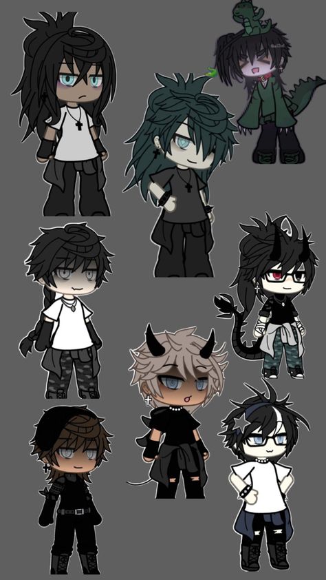 — Gacha Life Sleep Outfits, Gacha Base Poses Cute, W Pictures, Chibi Body, Types Of Aesthetics, Guys Fits, Siluete Umane, Body Base Drawing, Characters Inspiration Drawing