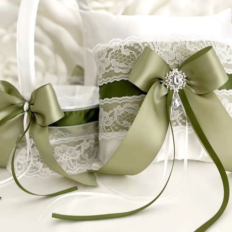 Excited to share the latest addition to my #etsy shop: Sage Green Flower Girl Basket and Ring Bearer Pillow Set Olive Moss Pastel Green Wedding Garter Bride Cake Knives Server Rustic Decor https://etsy.me/458laSC #greenwedding #sagegreenwedding #rusticwedding #wedding #weddingceremony #weddinggift #flowergirlbasket #ringbearerpillow #weddingdecor #sagewedding #weddingaccessories #weddingparty #weddingdecor #bridetobe #bride #weddinginspiration #weddinginspo #weddingidea #rusticweddingdecor ... Pastel Green Wedding, Green Wedding Garter, Bride Cake, Sage Green Flowers, Bridesmaid Sash, Brides Cake, Sage Wedding, Sage Green Wedding, Ring Bearer Pillow