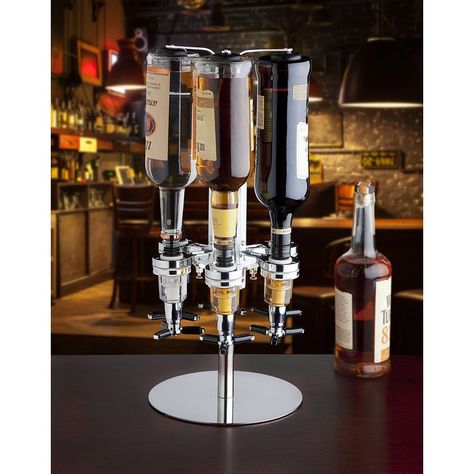 6 Bottle Liquor Beverage Dispenser Liquor Dispenser Bar, Alcohol Dispenser, Wine Dispenser, Liquor Dispenser, Beverage Dispenser, Drink Station, Whiskey Decanter, Home Office Lighting, Wedding Drink