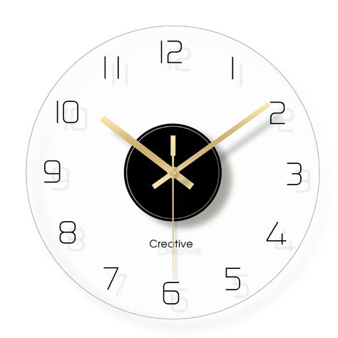 Preciser colorful glass wall clock, simple, brief, bright, gives you a sense of sublimation. Best choice for your summer time. Wall Clock Simple, Glass Wall Clock, Wall Clock Digital, Minimalist Wall Clocks, Wall Clocks Living Room, Creative Wall Decor, Clock Living Room, Digital Wall Clock, Wall Watch