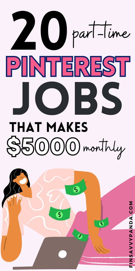 Need a part-time side hustle? Check out the best Pinterest remote jobs from home. Boost your career with online opportunities that require no experience. Work at home as a VA and enjoy the flexibility and extra income. Perfect for enhancing your career while maintaining a convenient and rewarding work-life balance. Typing Jobs From Home, How To Get Money Fast, Typing Jobs, Jobs From Home, Ways To Get Money, Jobs For Teens, Money Making Jobs, High Paying Jobs, Online Work From Home