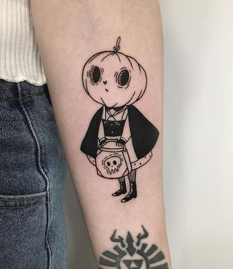 ashlee (@ashleesummer) • Instagram photos and videos Halloweentown Tattoo, Horror Tattoos, Magical Halloween, Horror Tattoo, Halloween Tattoos, Halloween Town, Pumpkins, Vault Boy, Portfolio