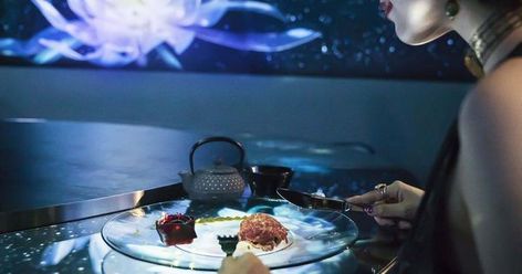 From undersea restaurant to sky dining capsule, here are six dining experiences that are anything but ordinary. Pastries Chocolate, Fried Quail, Presentation Food, Plating Food, Theatre Production, Taiwanese Cuisine, Food Sushi, Chocolate Sculptures, Taiwan Food