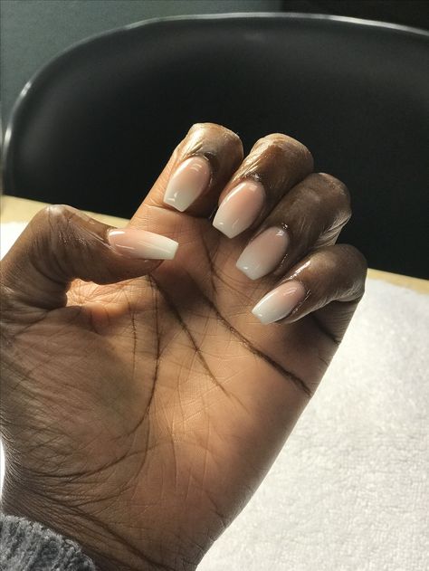 Oval Ombre Acrylic Nails, Ombre Almond Shaped Nails, Ombré Nails, Ombre Acrylic Nails, Almond Shape Nails, Art Appreciation, Pretty Acrylic Nails, Nails Inspo, Ombre Nails