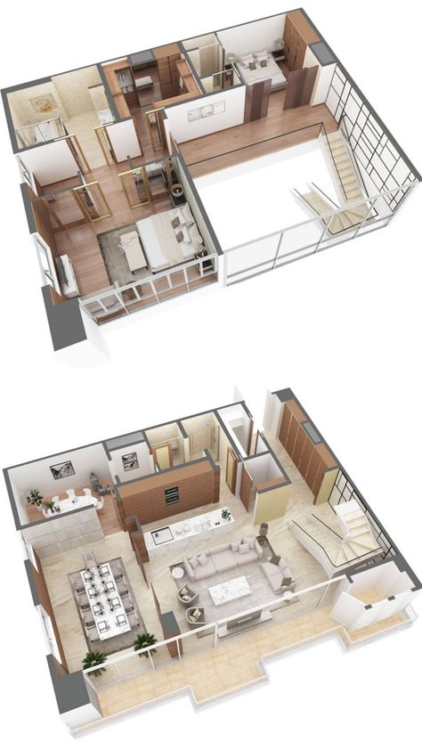 Korea House Design, Korean House Plan, South Korea Apartment, Apartment Blueprints, Sims 4 House Plans, Sims 4 House Building, House Floor Design, House Design Pictures, Apartment Floor Plans