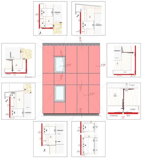 Laminate Wall, Exterior Wall Cladding, Facade Panel, Metal Facade, Architecture Portfolio Design, Facade Architecture Design, Facade Cladding, Building Elevation, Metal Cladding