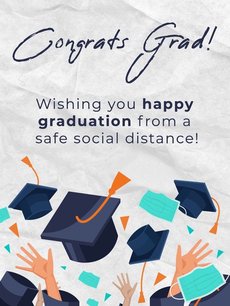 If you are looking for a spectacular 2020 graduation card, you have just found it! This greeting card showcases a fabulous graduation hat and face mask that suits the pandemic right now. It would be great for the graduate who has worked so hard to get to this important day. Wish them congratulations today with this impressive 2020 graduation card. Congratulations Card Graduation Quotes, Congratulations Card Design, Graduation Congratulations Quotes, Happy Graduation Card, Greeting Card Graduation, Congratulation Card, Congratulations Quotes, Congratulations Card Graduation, Kids Sewing Kit