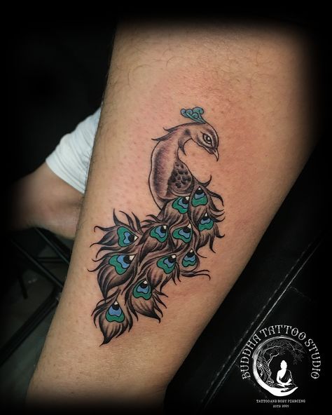 Like a peacock, your beauty is multiplied when you spread your wings and show the world your true colours. Peacock Tattoo Men, Peacock Tattoo Designs, Peacock Tattoo, Mythology Tattoos, Geometric Pattern Art, Creative Tattoos, Compass Tattoo, Pattern Art, Compass