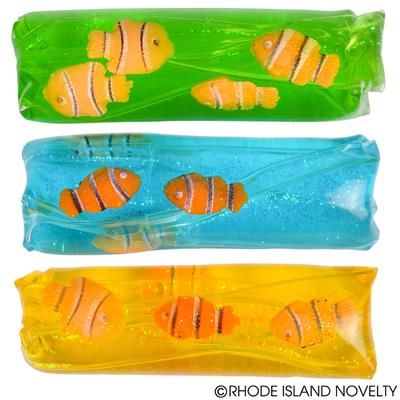 4.5" CLOWNFISH WATER WIGGLER Water Wiggler, Cool Fidget Toys, Clownfish, Practical Jokes, Party Bag Fillers, Clown Fish, Desk Toys, Play Doh, Party Favor Bags