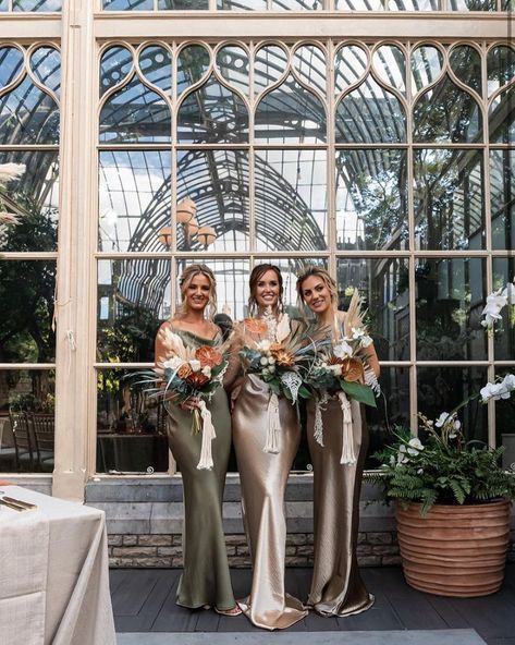 Tortworth Court Orangery, Different Colour Bridesmaids, Bridal Party Colour Scheme, Colourful Bridesmaid Dresses, Wedding Colour Schemes Summer, Wedding Colour Schemes, Tortworth Court, Bridesmaid Dress Color Schemes, Bridal Party Color Schemes