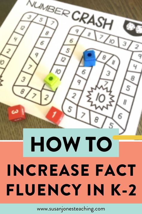 Are you looking for fun and easy ways to increase your kindergarten, first, and second grade students' fluency? Today, I am sharing 3 addition and subtraction activities and games that will help your students increase fact fluency in no time. You can use these math fact practice ideas during math workshop, for morning work or during math centers. Students can use math manipulatives and math games to work on math facts. I share a few fact fluency games right in this blog! Math Fact Fluency First Grade, Addition To 10 Games, Kindergarten Math Intervention Activities, Subtraction Centers First Grade, Subtraction Games Second, Math Fluency First Grade, Math Fluency Second Grade, Fact Fluency Second Grade, Math Fact Fluency Games