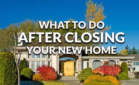 Things To Do After Closing On Your New Home After Closing On A House, Closing On A House, New Place, Home Pictures, Close To Home, Home Construction, Home Hacks, New Builds, New Construction