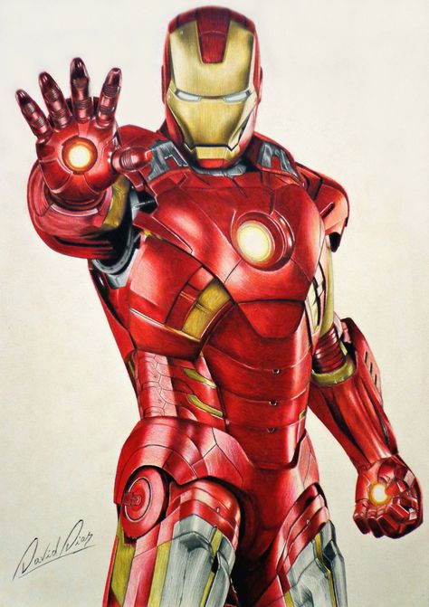 #Iron #Man #Fan #Art. (Iron Man) By: Daviddiaspr. (THE * 5 * STÅR * ÅWARD * OF: * AW YEAH, IT'S MAJOR ÅWESOMENESS!!!™)[THANK Ü 4 PINNING!!!<·><]<©>ÅÅÅ+(OB4E) Drawing Avengers, Iron Man Painting, Superhero Printables, Iron Man Drawing, Iron Man Fan Art, Iron Man Hd Wallpaper, Marvel Art Drawings, Man Drawing, Avengers 1