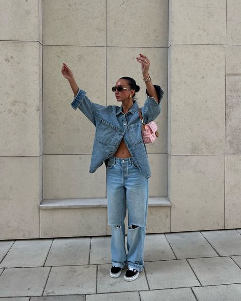 Total denim 💙 June 21, Fall Winter Outfits, Content Creator, Winter Outfits, Fall Winter, Photographer, On Instagram, Instagram